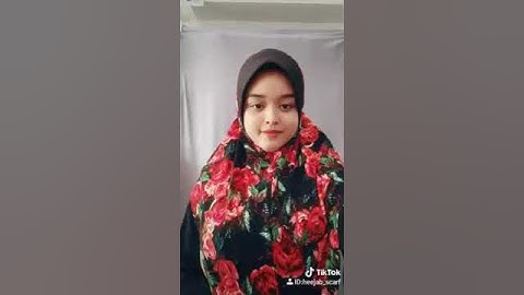 Tutorial tudung sarung Mawaddah