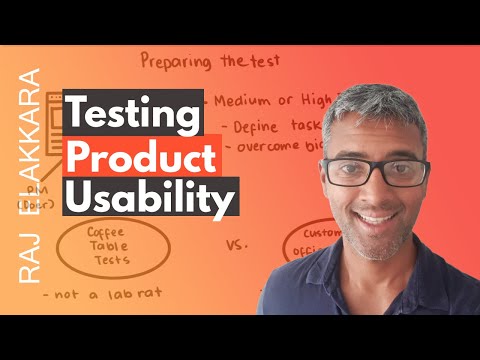 Testing Product Usability