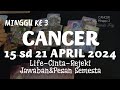 ♋ MINGGU KE 3 CANCER tgl.15_21 APRIL 2024 🎴TAROT 7 HARI KEDEPAN RAMALAN ZODIAK#7hari#ramalantarot