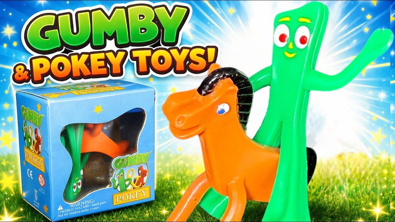 Gumby & Pokey mini box set Quick Retro Unboxing Review - YouTube