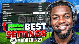Full The BEST Post Patch Settings & Coaching Adjustments in Madden 27! News