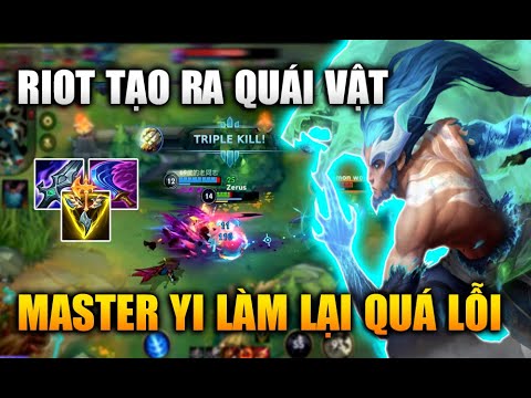 [LMHT Tốc Chiến] Master Yi Làm Lại Quá Lỗi Riot Lại Tạo Ra Quái Vật Trong Liên Minh Tốc Chiến