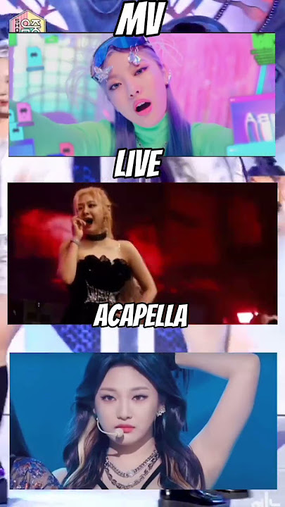 Aespa 'Black Mamba' Ningning High Note | MV vs Live Perform vs Acapella#aespa#ningning#winter#karina