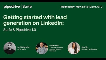 Getting started with lead generation on LinkedIn: Surfe & Pipedrive 1.0