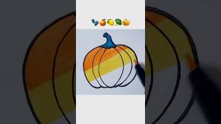 Satisfying creative paintIng 🧤🍊🍋🥦🎃 #painting #coloring #viral #shorts #art #shortvideo