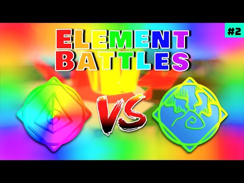 Spectrum vs Aurora! | Roblox Elemental Battlegrounds Element Battles #2
