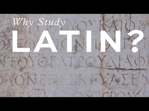Video: Hvorfor bør du studere latin?