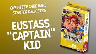 One Piece Card Game Starter Deck Yellow Eustass Captain Kid ST36 | Inside with João Ricardo Ep920