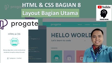 #8 Layout Bagian Utama HTML dan CSS