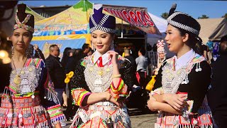 Fresno Hmong New Year 2022-23 with all beautiful hmong girls - special edition.