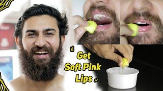 Get Rid of Dark Lips | Get Soft Pink Lips at Home Naturally
