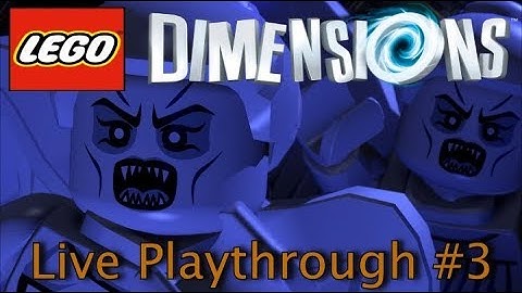 LEGO Dimensions Live Playthrough #3 - A Dalektable Adventure