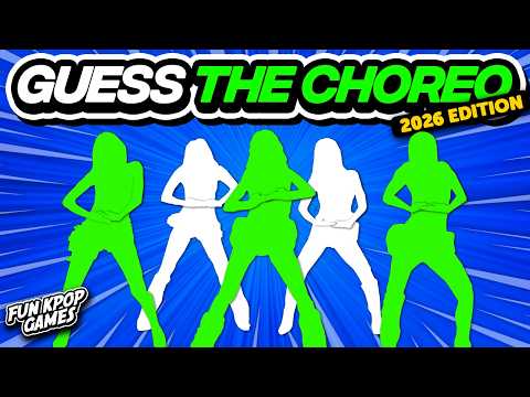 ⭐️🎲 GUESS THE KPOP SONG BY THE CHOREOGRAPHY 2026 EDITION | KPOP QUIZ - FUN KPOP GAMES 2026