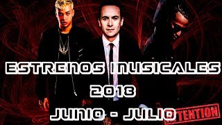 Los Mejores Estrenos Musicales (Reggaeton, Pop, Latin Urban, Trap y Más) Julio 2018 Semana 1