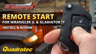 Kleinn Remote Start Install & Review for 2018+ Jeep Wrangler JL & Jeep  Gladiator JT - YouTube