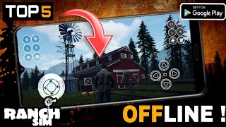 Top 5 Ranch Simulator For Android Games | Ranch Simulator For Android Under 300:MB | Ranch Simulator screenshot 5