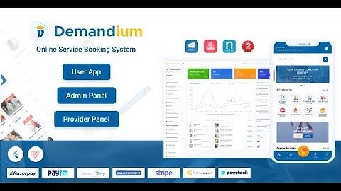 Aplikasi Multi Provider Online Booking Home Service App & Web
