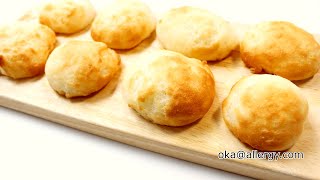 【グルテンフリー米粉パン】パパでも作れる！手成形の丸パン How to make gluten free hand molded bread.