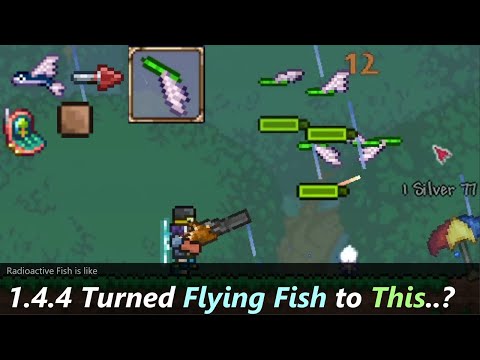 Terraria 1.4.4 made Silly changes ─ And there are silly texture packs about them..?