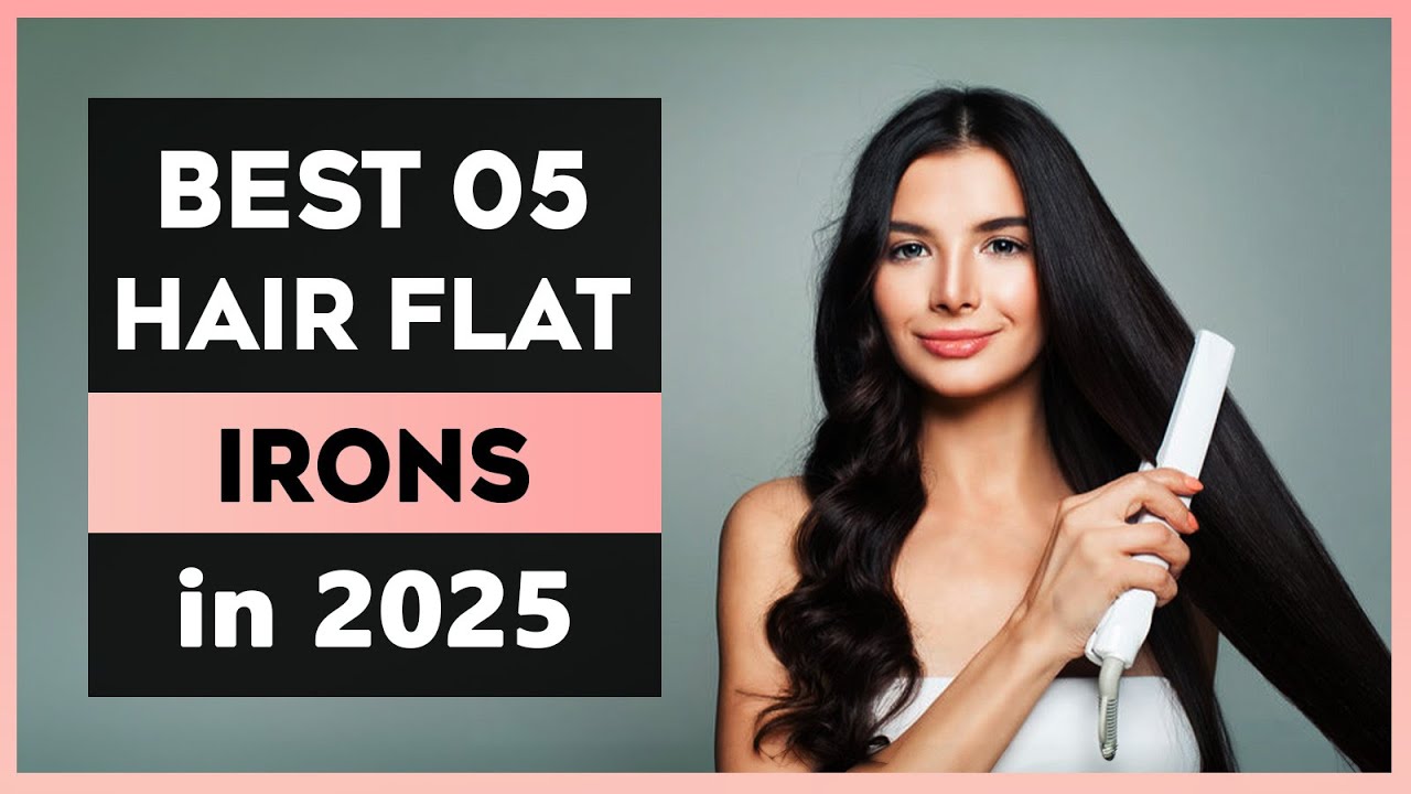 Top 5 Best Hair Flat Irons in 2025 🔥 Smooth, Sleek & Salon Results at Home!