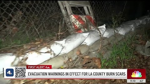 SoCal braces for potential mudslides and flash floods as storm soaks the region