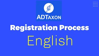 Registration Process English || Adtaxon GST Billing Software