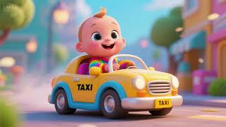 Baby Drives the Tiny Taxi! | Nursery Rhymes & Kids Songs