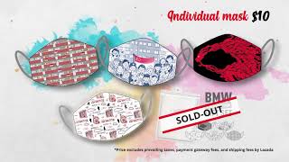Shakura | Celebrate S'pore's 55th National Day with locally designed masks