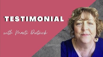 Marti Dietrick Testimonial | Conquer YOUR Week! | Beth Garrett Padilla