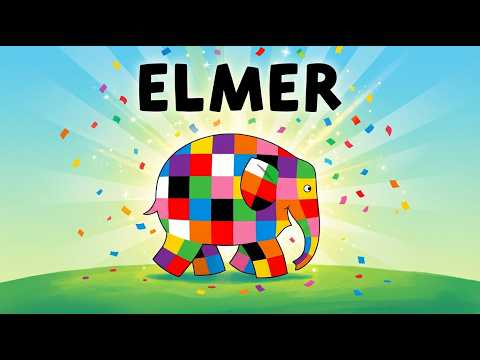 Elmer the Patchwork Elephant | Full Story | Kids Animation Classic 🐘