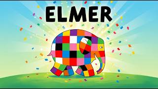 Elmer the Patchwork Elephant | Full Story | Kids Animation Classic 🐘