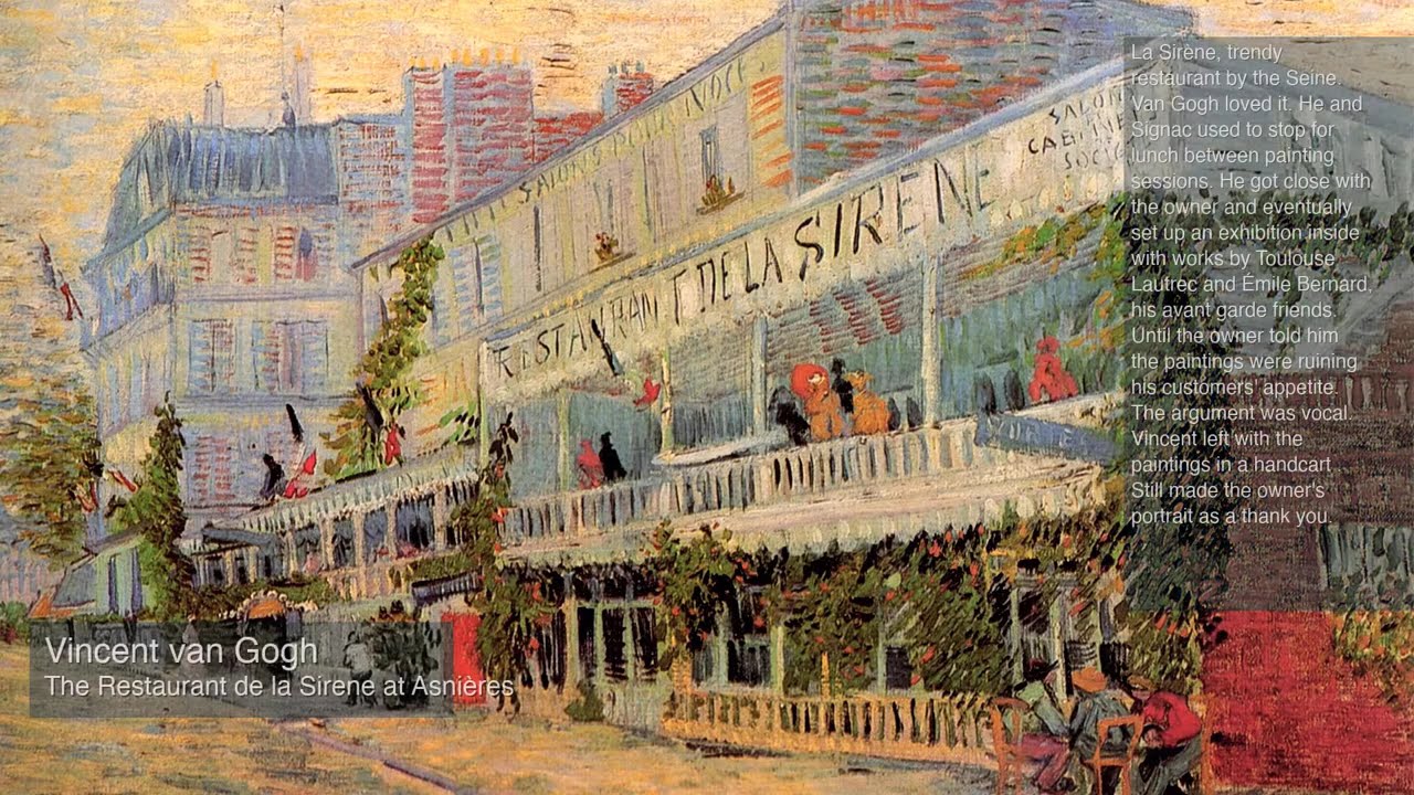 Relax - Soft Piano with Van Gogh | View of Paris & others