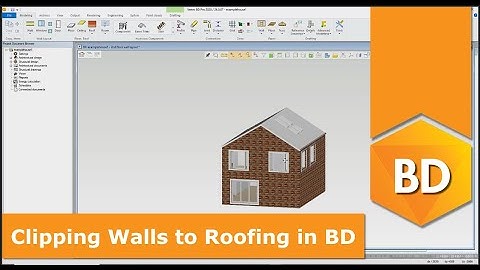 How to clip your walls to your roofing structures within vertex bd