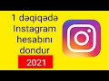 Instagram hesabını dondurma / Intellekt TV - YouTube