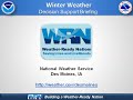 NWS Des Moines Weather Briefing: Winter Weather