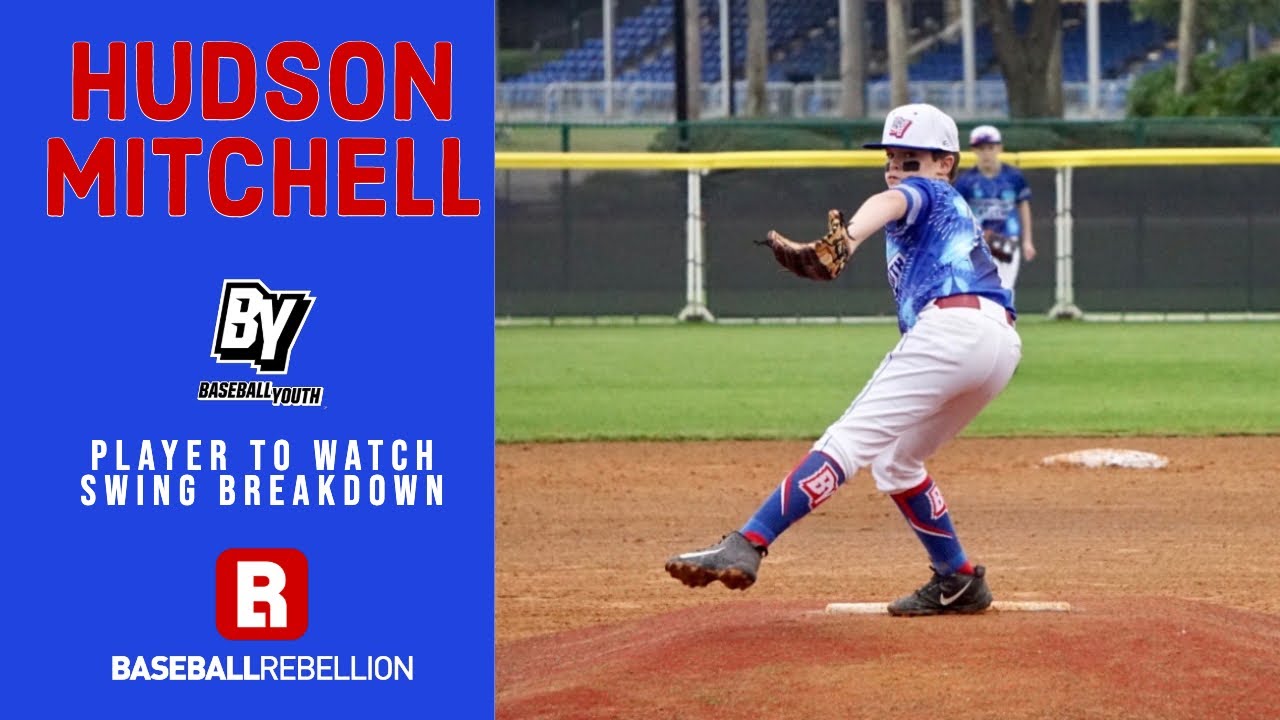 Hudson Mitchell Baseball Youth Swing Breakdown YouTube
