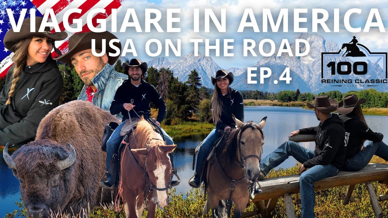 Da YELLOWSTONE al RANCH IN WYOMING, ai piedi del GRAND TETON PARK! 🤠🇺🇸