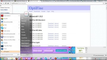 how to: download optifine, reis minimap and toomanyitems mod+ textures packs with winrar