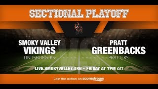 SVHS Varsity Football vs Pratt High School (Sectional Playoff)