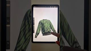 How To Create A 3D Jumper Mockup In Procreate 👕#clothingbrand #appareldesign