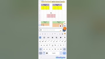 Matrix Multiplication in Excel #activity #applied_maths #matrixmultiplication #cbseclass12 #excel