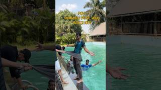 Guess the next line of the Song😂😎 #swimmingpool #challenge #friends #youtube #ytshorts #shorts