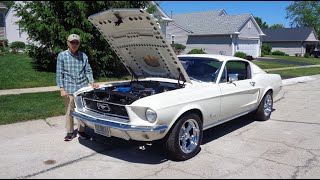 Factory 428 Cobra Jet Test Car # 32 of 50 1968 Ford Mustang &amp; Ride - My Car Story with Lou Costabile