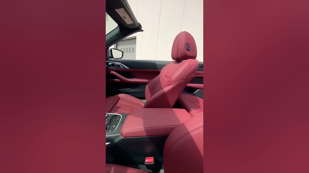 2024 BMW 430xi Convertible M SPORT Brooklyn Grey on Tacora Red with