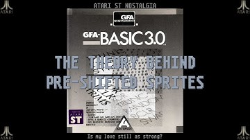 GFA Basic part 36a: The theory behind pre-shifted sprites