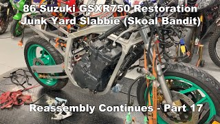 1986 Suzuki GSXR 750 Skoal Bandit Restoration   Part 17