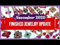 Finished Jewelry Update | Beading Project Share | Nov. 2020