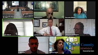 Special Called Board of Education Meeting 3/22/2021
