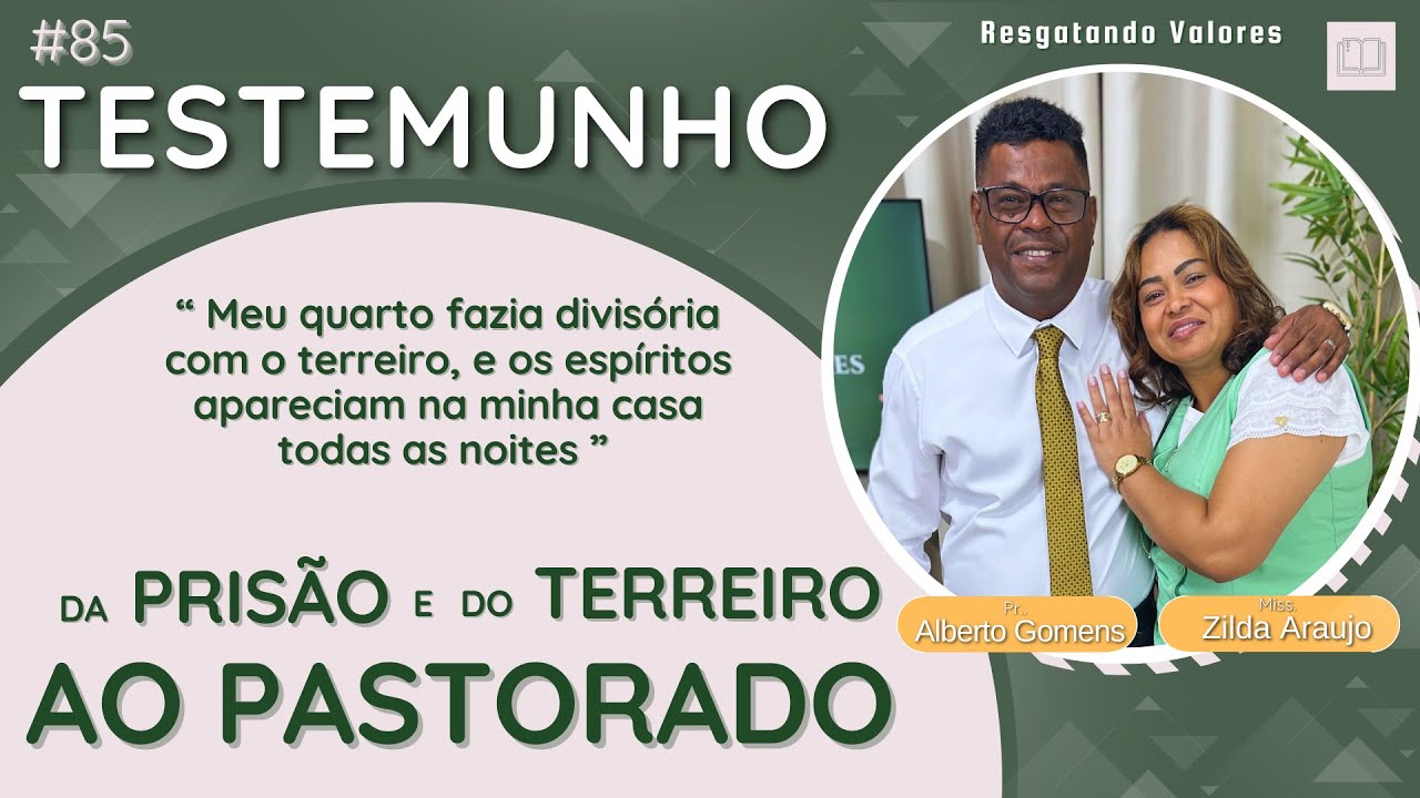 Testemunho 85|De onde o inimigo me aprisionou,Deus me resgatou para um novo destino Pr.Alberto Gomes