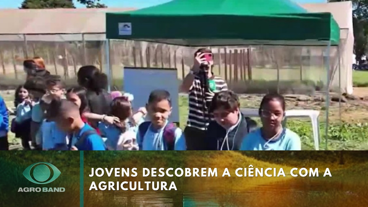 "Pesquisadores do futuro": jovens descobrem a ciência com a agricultura